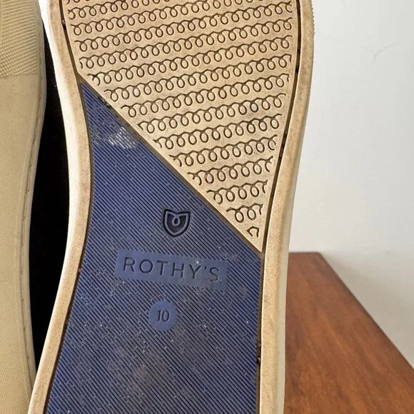 Rothy's The Chelsea Sneaker Boot Black Knit High Ankle - Picture 13 of 14